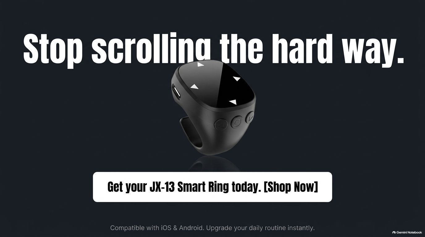 Smart Bluetooth Fingertip Remote Ring 13